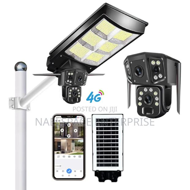 Smart 4g Solar-Powered CCTV Security Light. Mortion Sensor - thumbnail 8