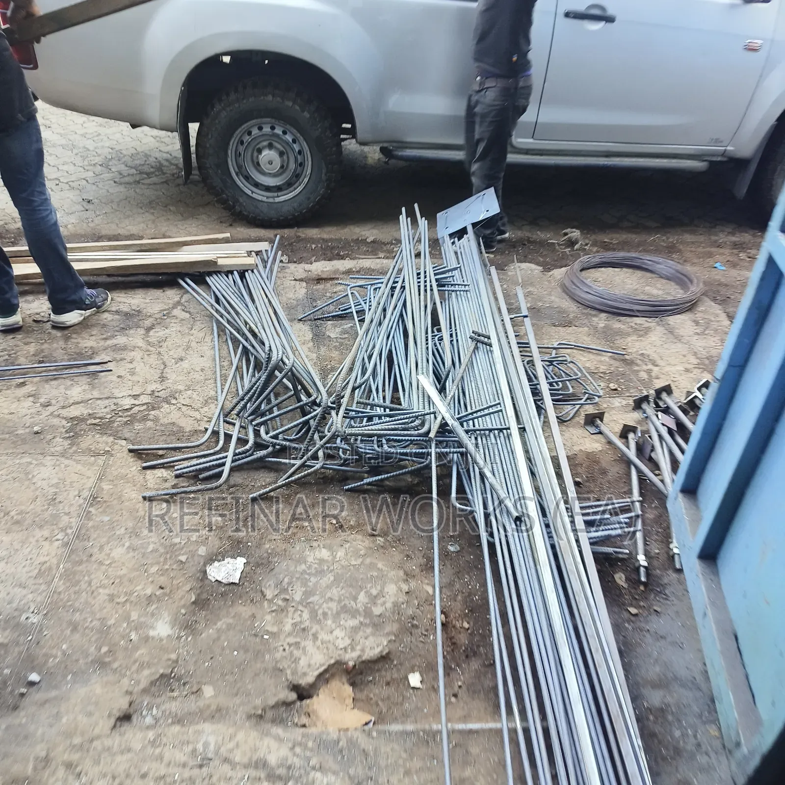 Steel Towers With Integrated Plumbing Water Pumping