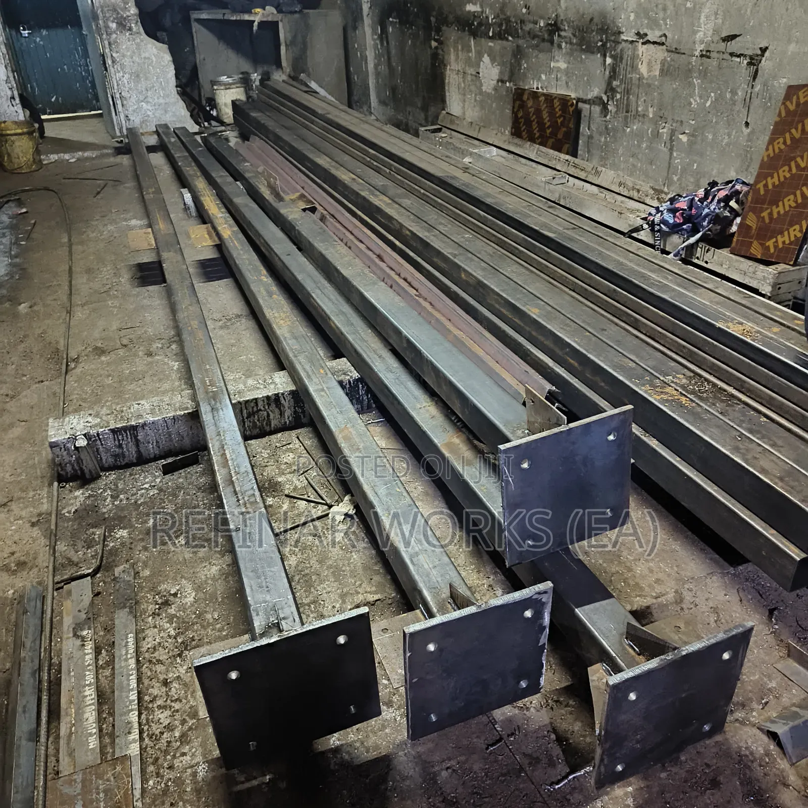 Steel Towers With Integrated Plumbing Water Pumping