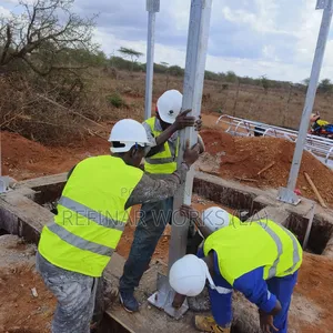 Steel Towers With Integrated Plumbing Water Pumping