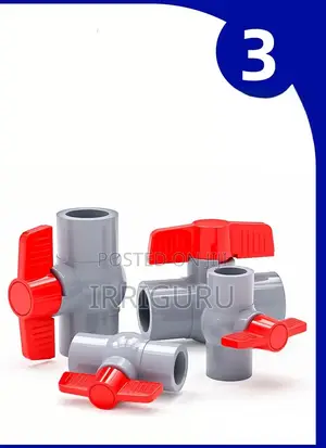 Pvc.Double Sided Internal Thread Valve