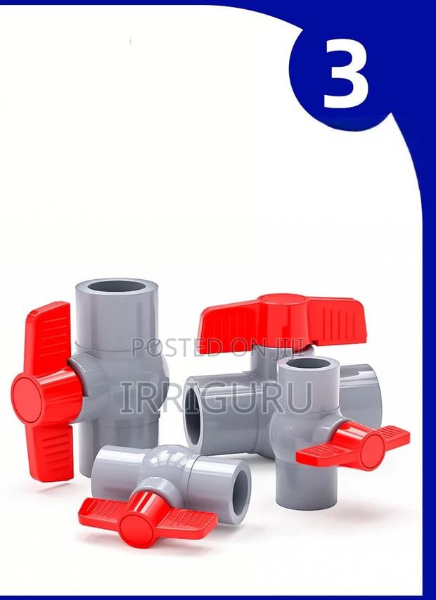 Pvc.Double Sided Internal Thread Valve