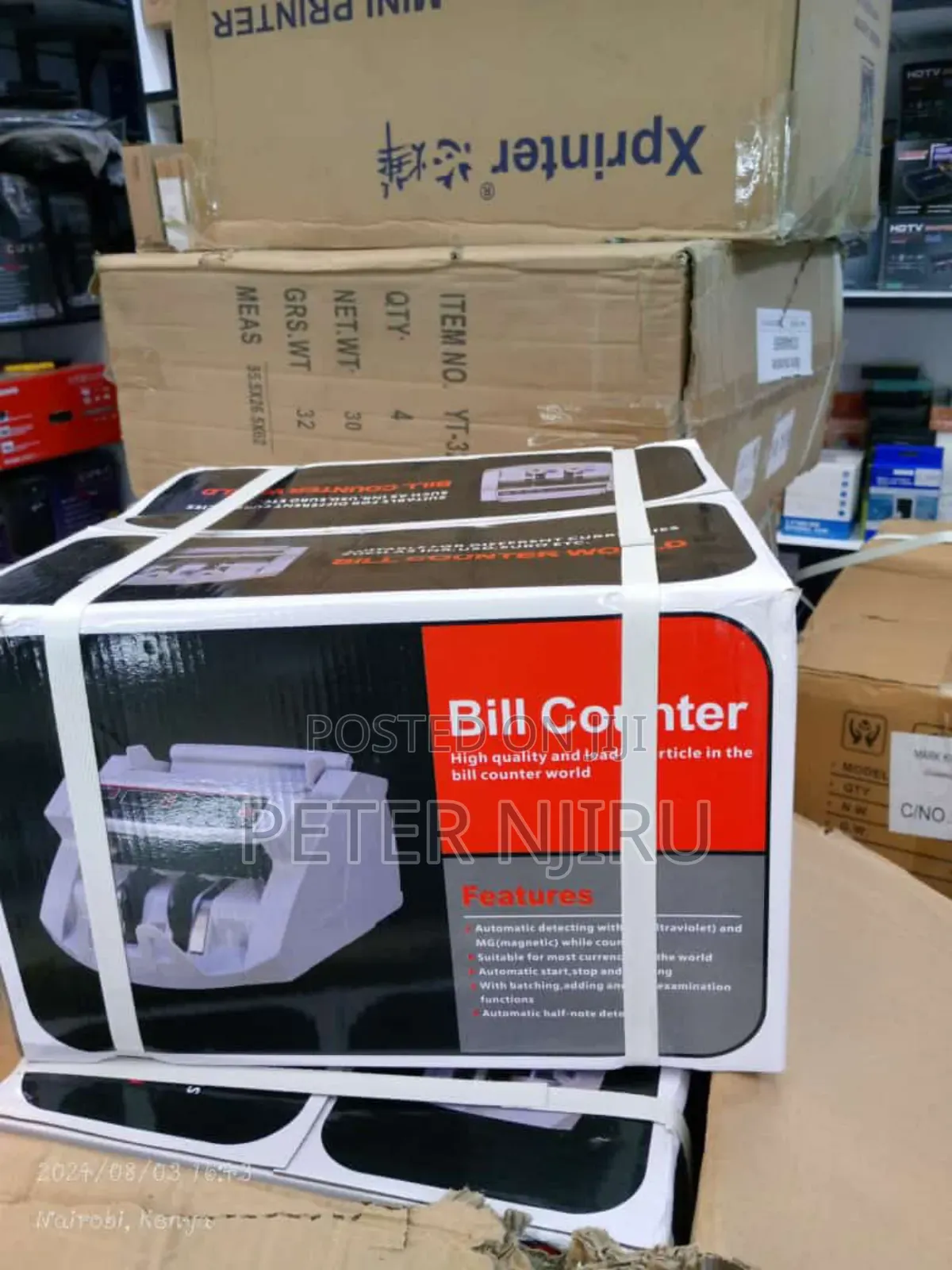 Bill Counter / Automatic Money Counting Machine