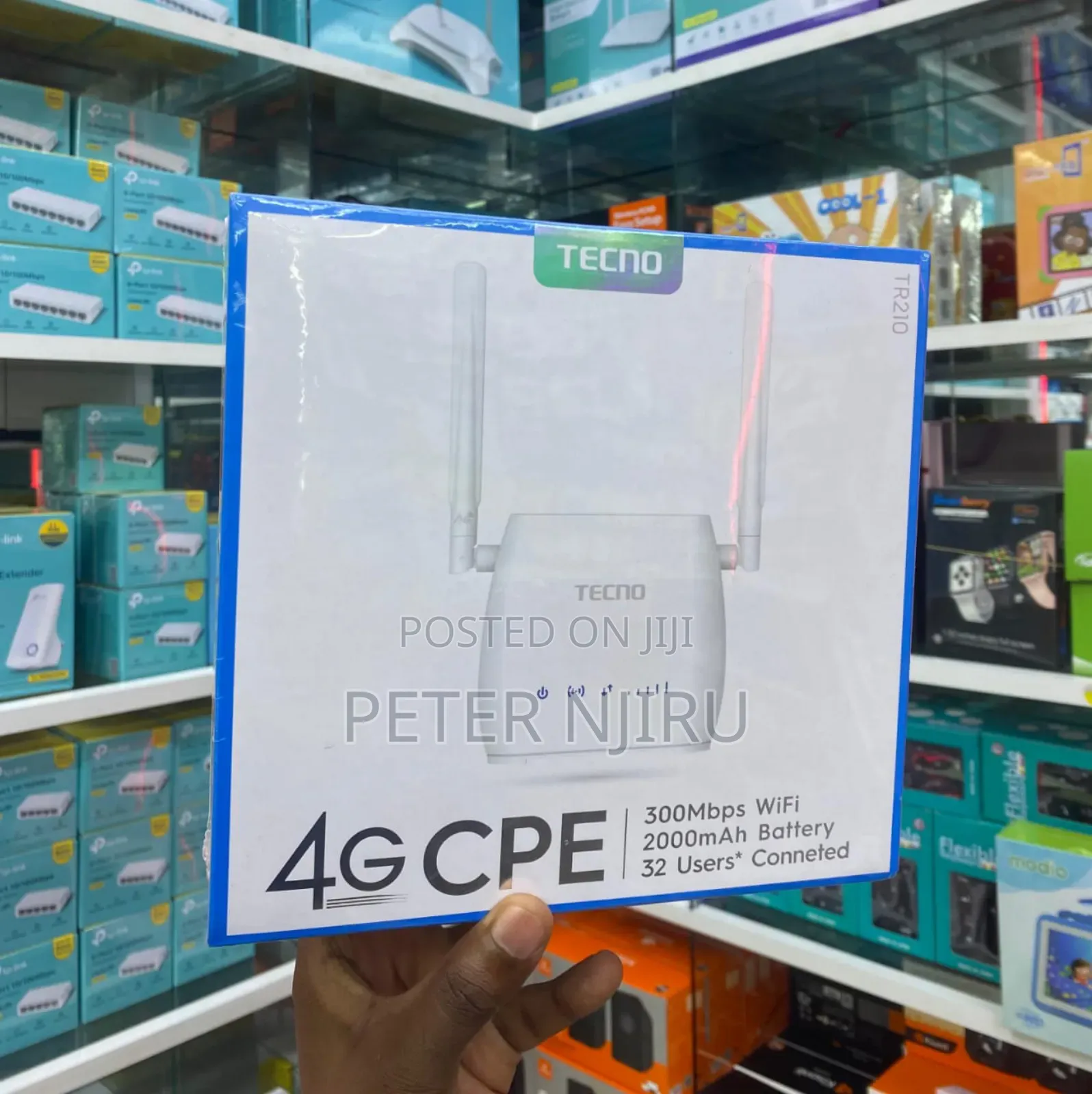 Tecno 4g Router With 300mbps
