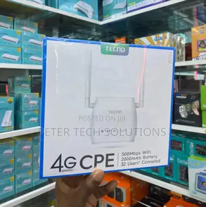 Tecno 4g Router With 300mbps