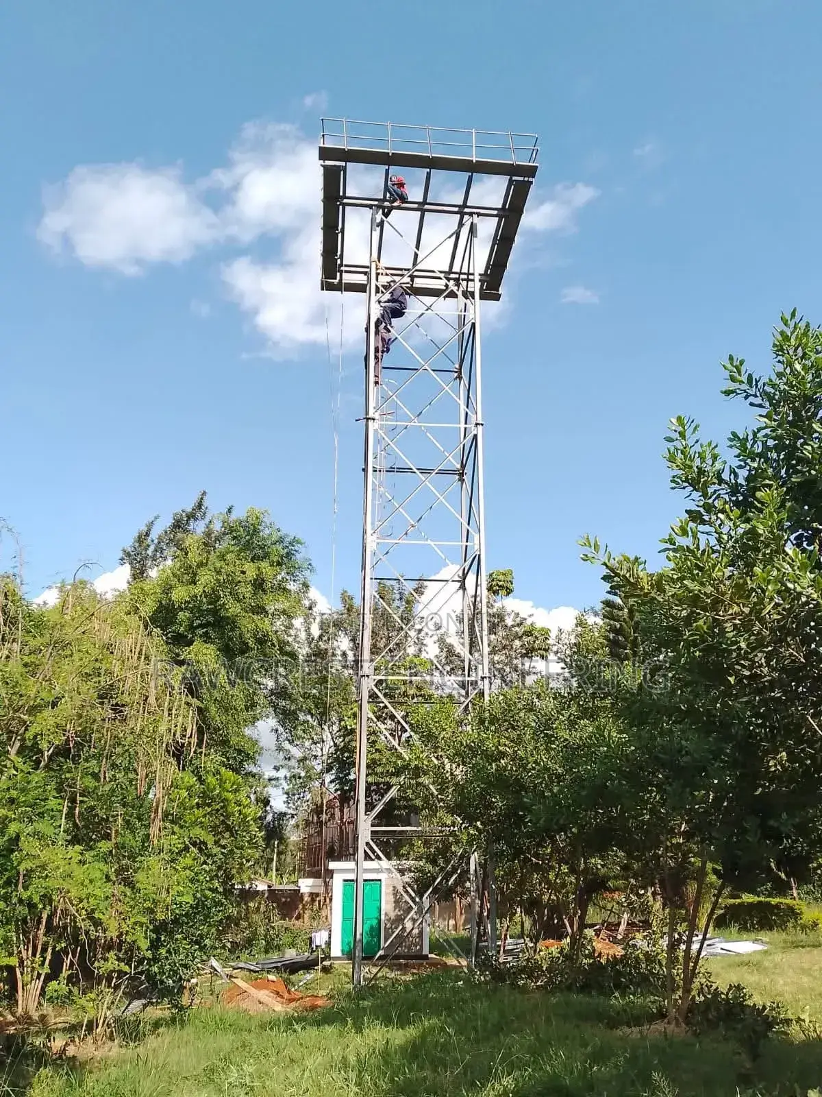 Water Tank Platform Construction