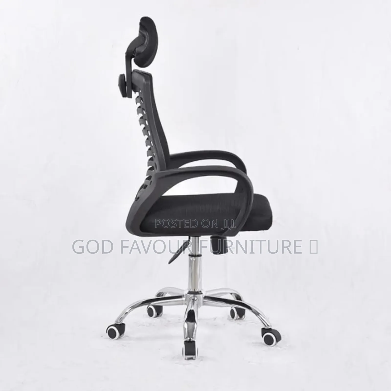 Black Headrest Office Chair Ytr4