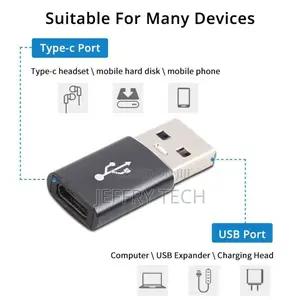 Usb-C / Type-C Female to Usb 3.0 Male Aluminum Alloy Adapter