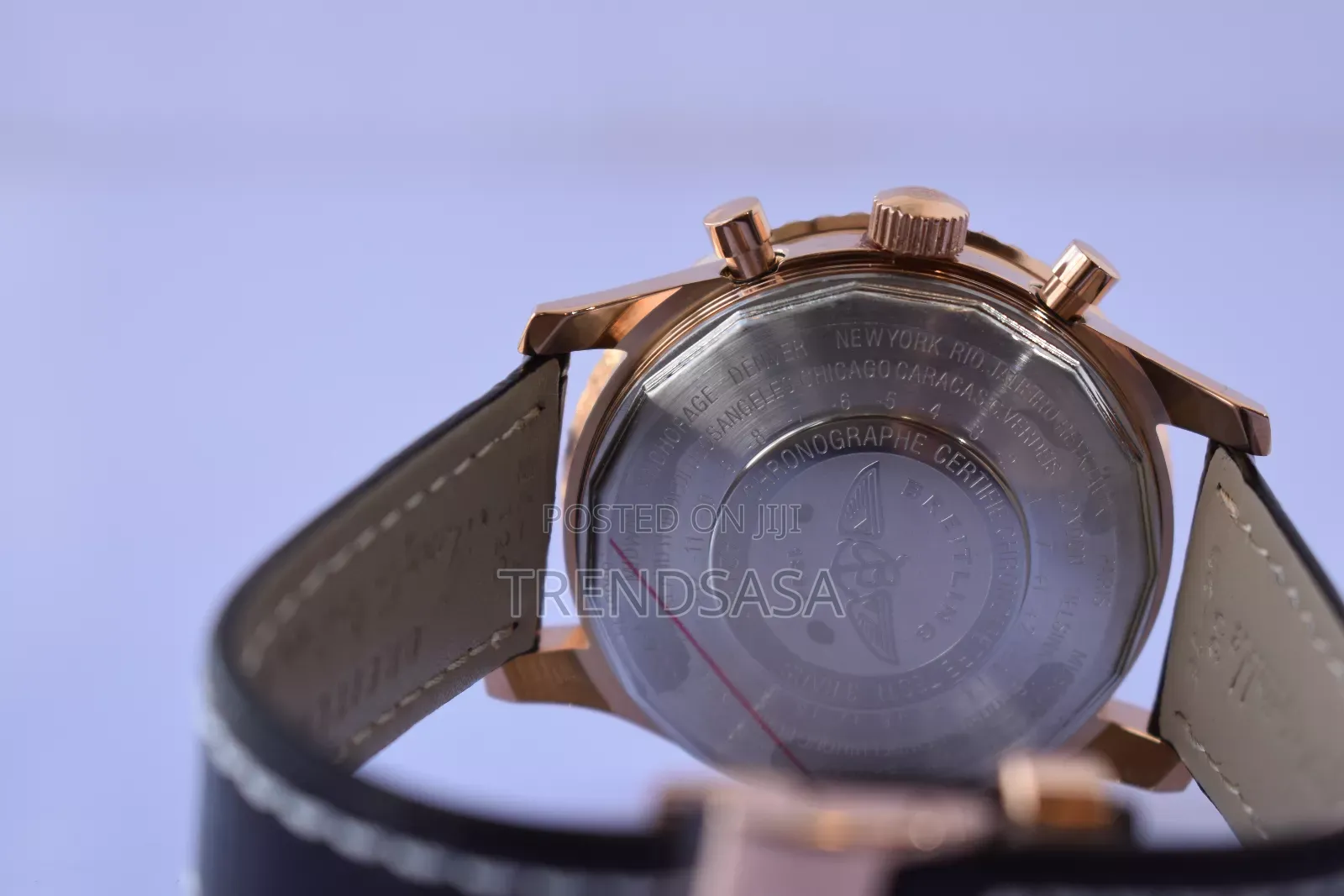 Breitling Navitimer Rose Gold Chronograph Watch