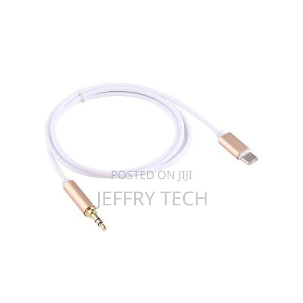 1m Usbc Typec to 3.5mm Male Audio Adapter Cable