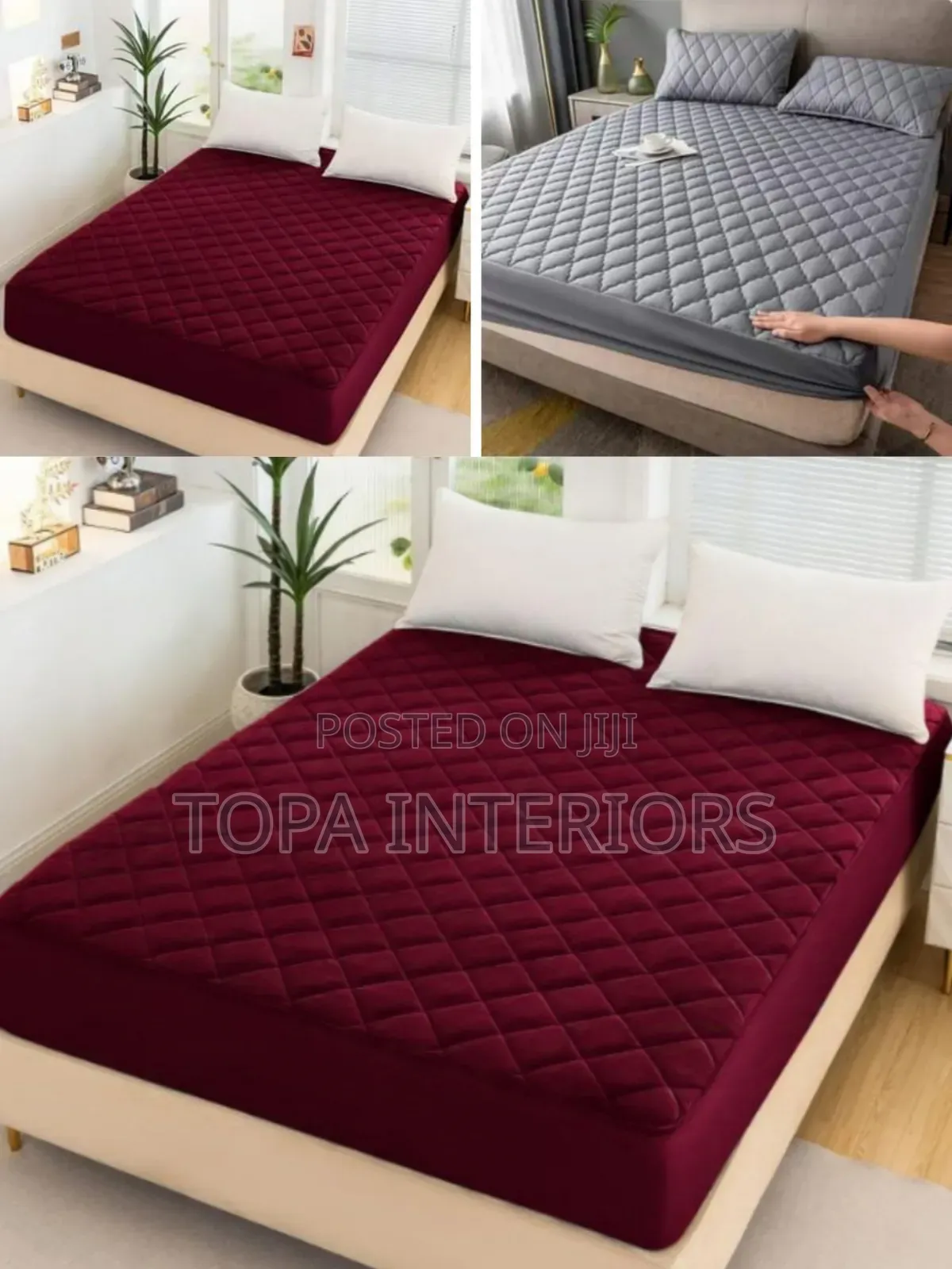 Soft Fitted Quilted Washable Waterproof Mattress Protectors