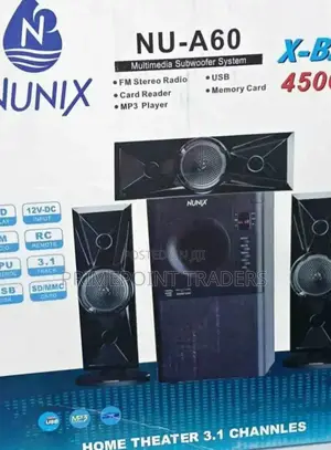 Mini Home Theatre (Nunix) 3.1ch Nu-A60 With Remote Control