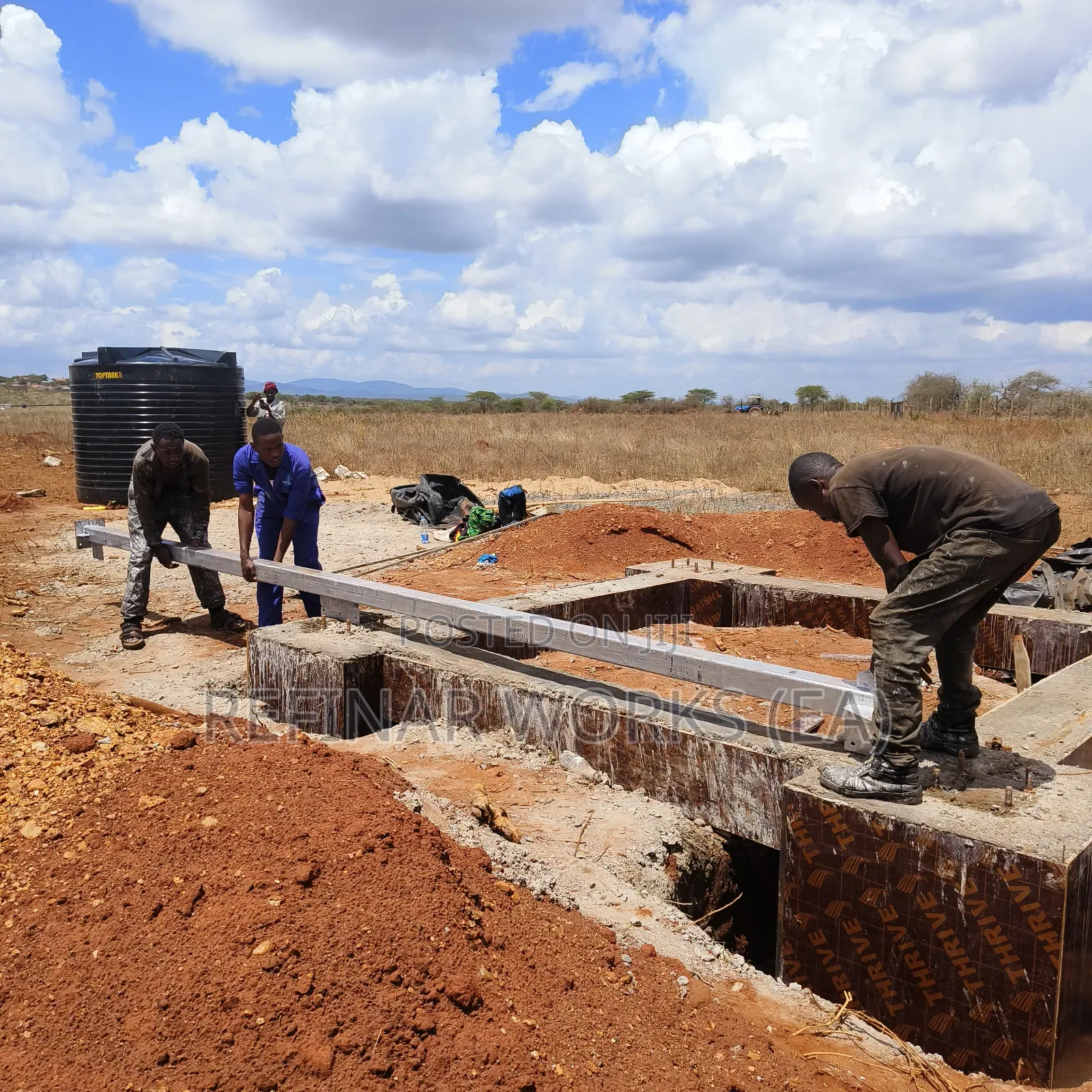 Durable Water Towers for Farming, Housing Industry