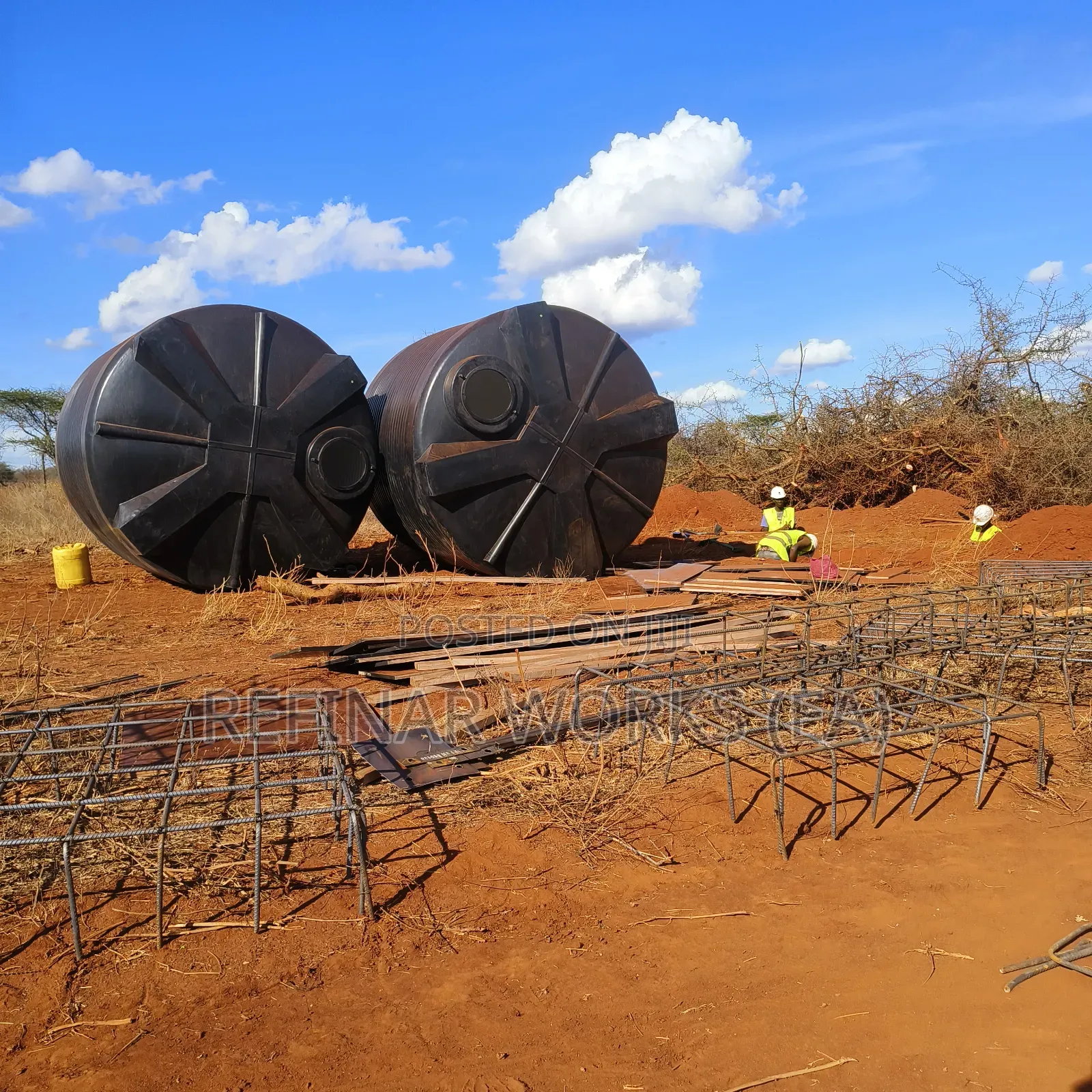Durable Water Towers for Farming, Housing Industry