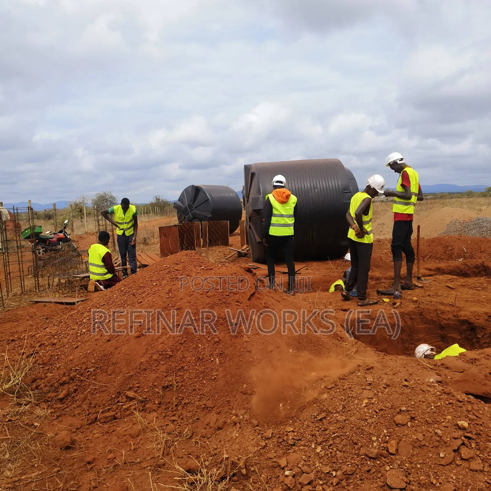 Durable Water Towers for Farming, Housing Industry