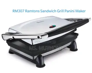 Rm307 Ramtons Sandwich Grill Panini Maker Now