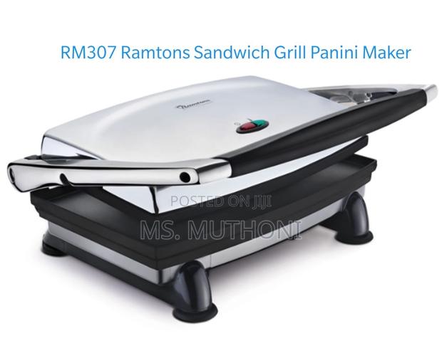 Rm307 Ramtons Sandwich Grill Panini Maker Now - main view