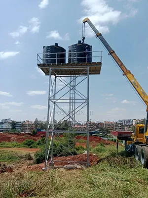 Precision-Fabricated Steel Towers for Water Storage