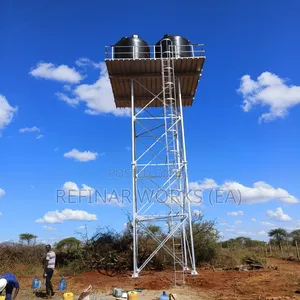 Precision-Fabricated Steel Towers for Water Storage