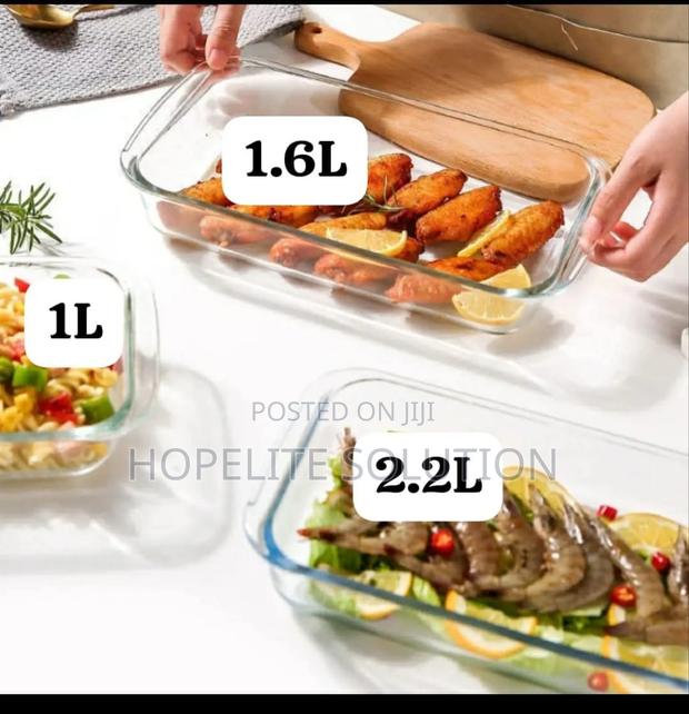 3 in 1 Glass Baking to Tins