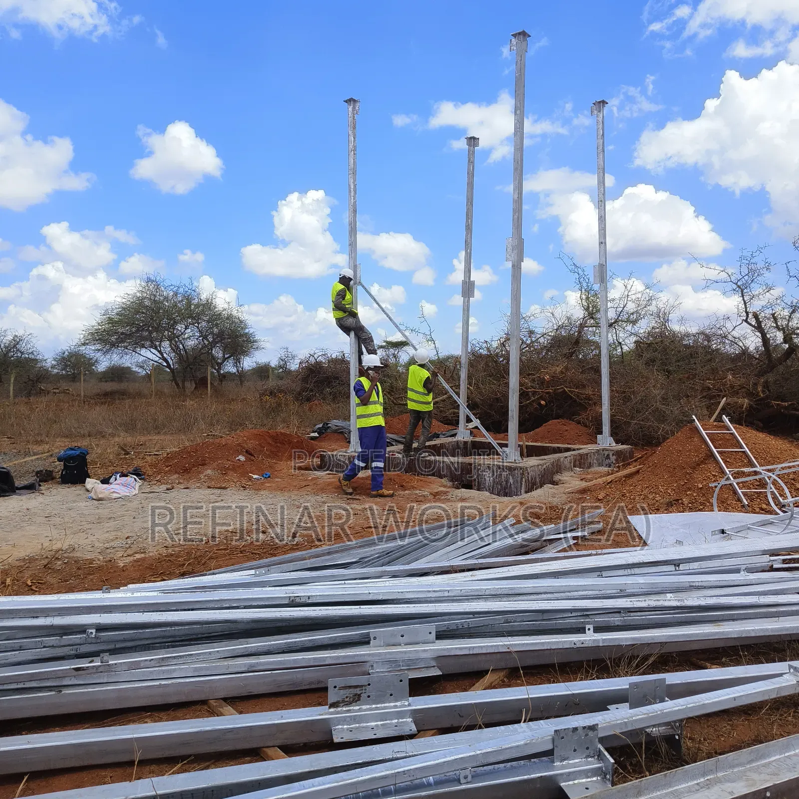 High-Capacity Steel Tank Towers Engineered to Last