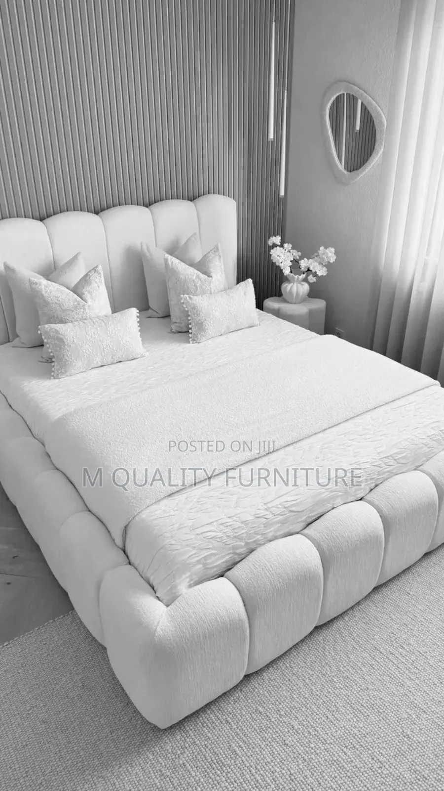White Queen Size Bubble Beds