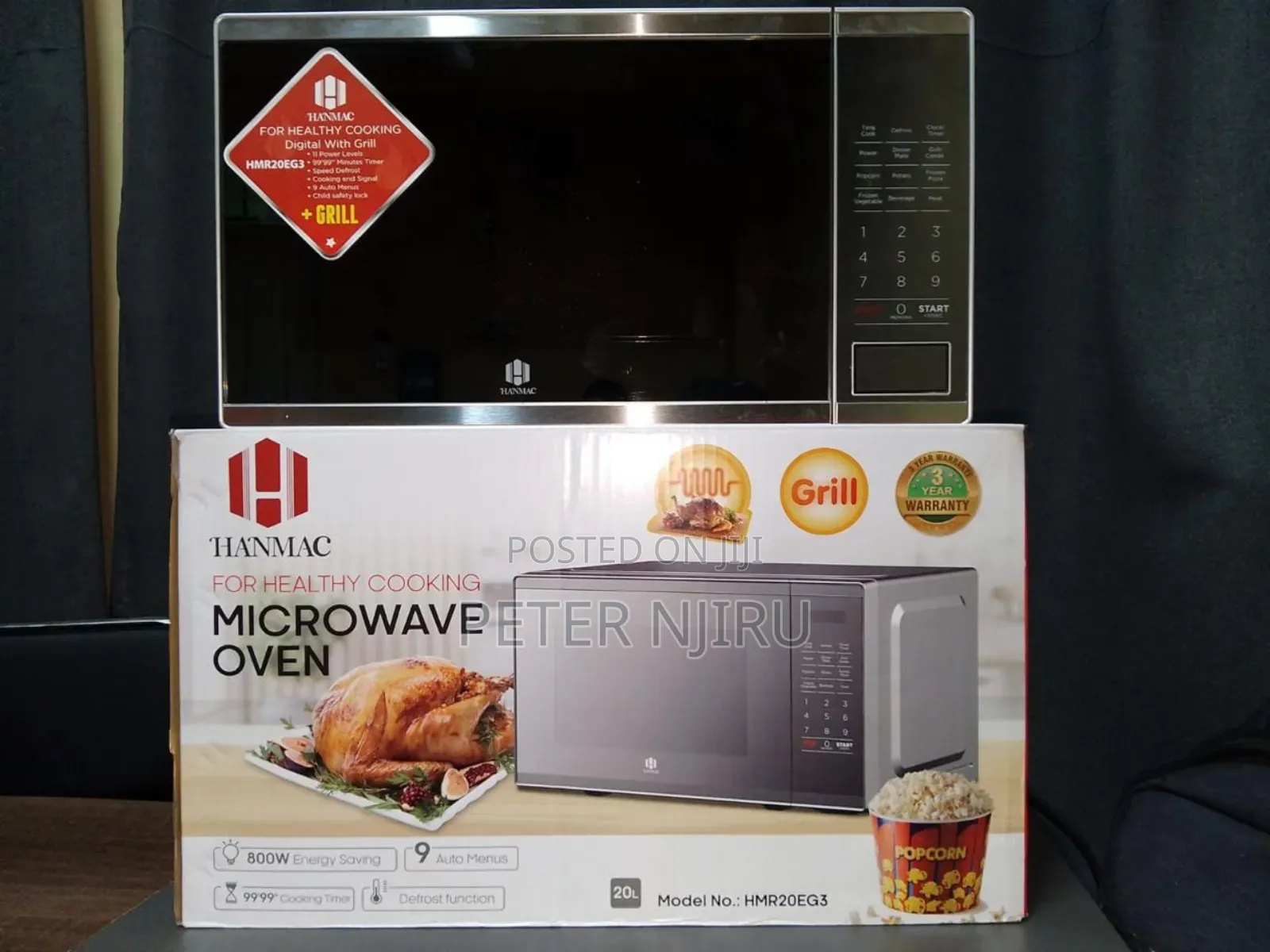 Hanmac Digital 20 L Microwave Eg3