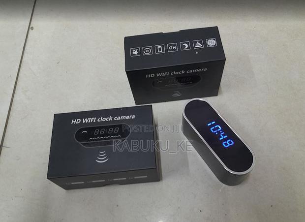 Spy Table Clock Wifi Camera