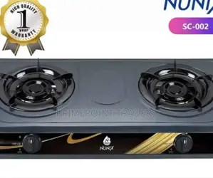 Table Top Double Burner (Nunix Sc-002) Stainless Steel