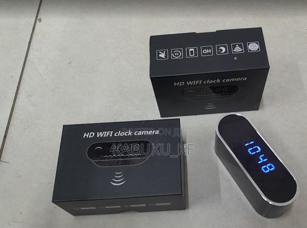 Table Clock Wifi Camera 1080p Full Hd