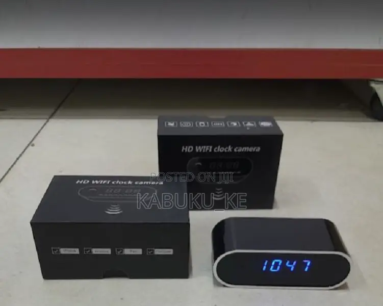 Wifi Table Clock Camera Hidden Spy Camera Wireless Nanny Cam