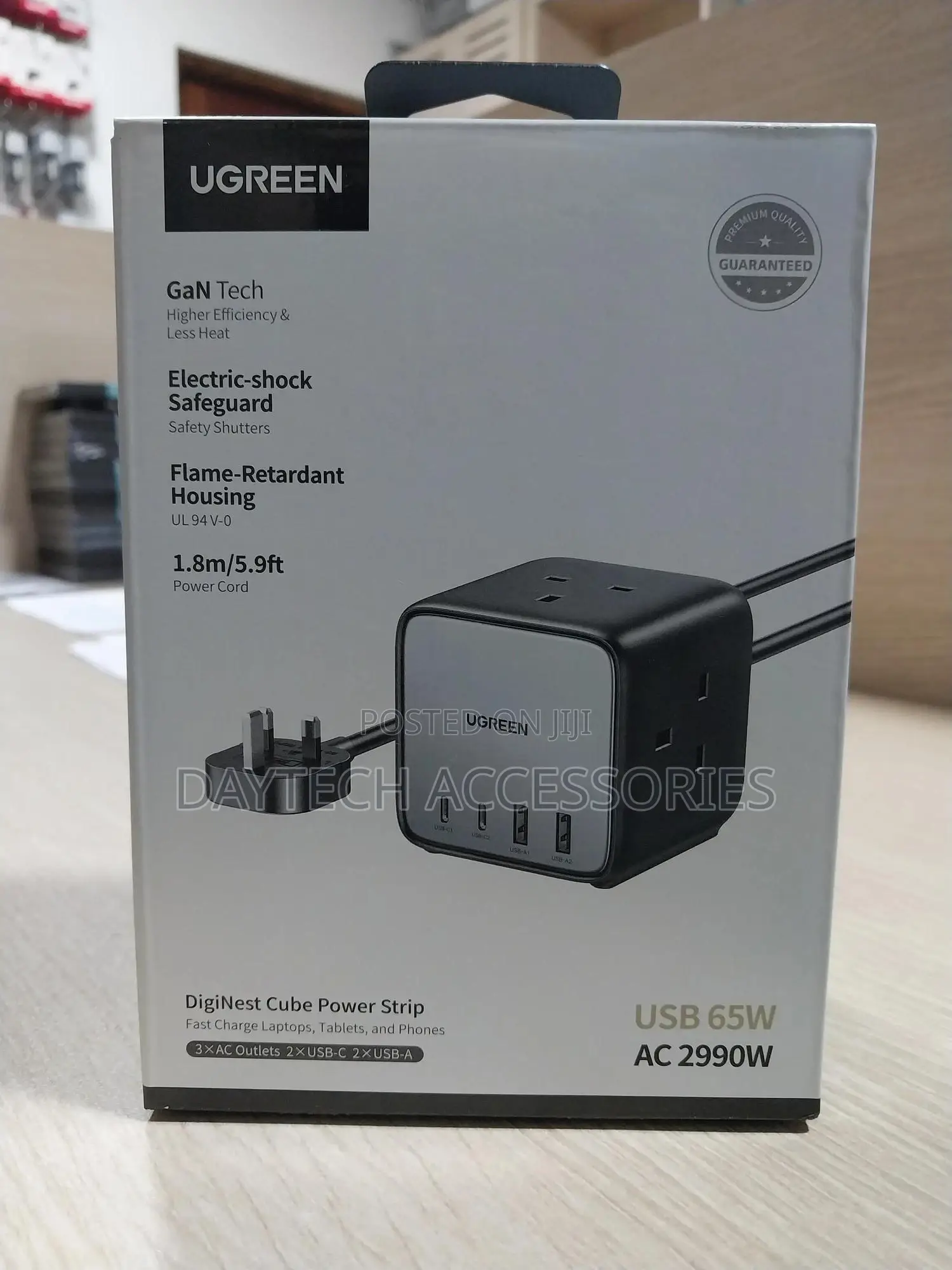 Ugreen Diginest Cube Power Strip 65w