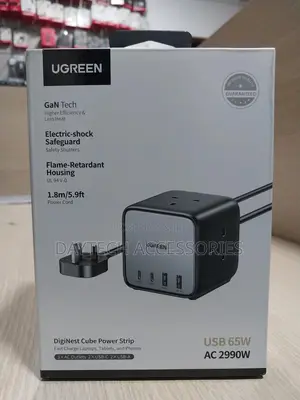 Ugreen Diginest Cube Power Strip 65w