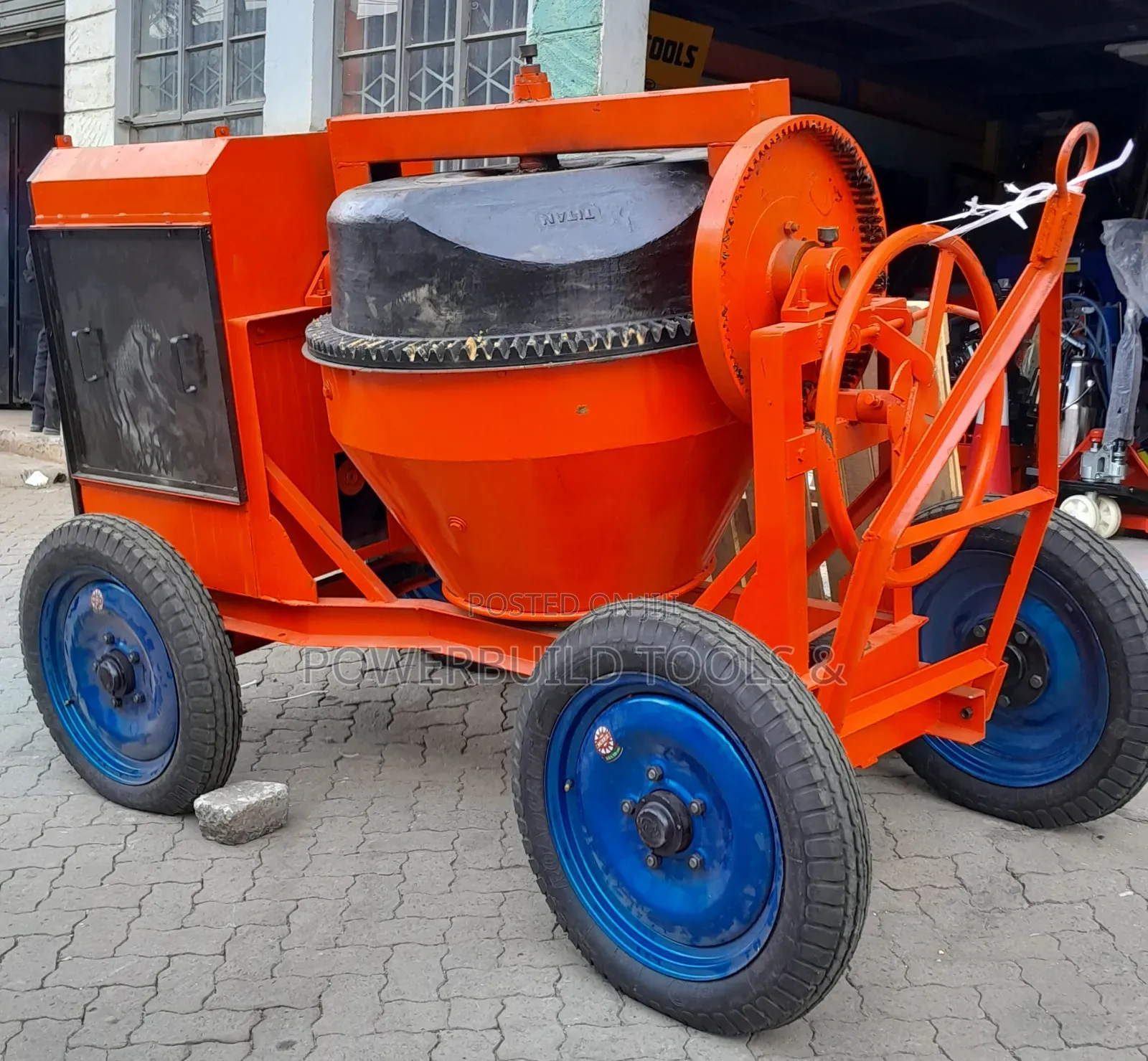 Indian Concrete Mixer/Titan Brand/Diesel Aircooled 7.5hp