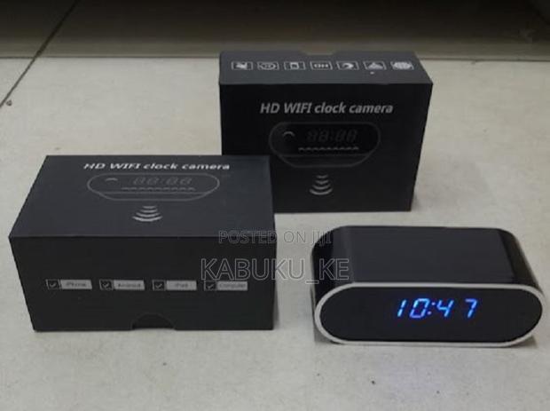 Table Clock Wifi Spy Camera Upto Resolution - main view