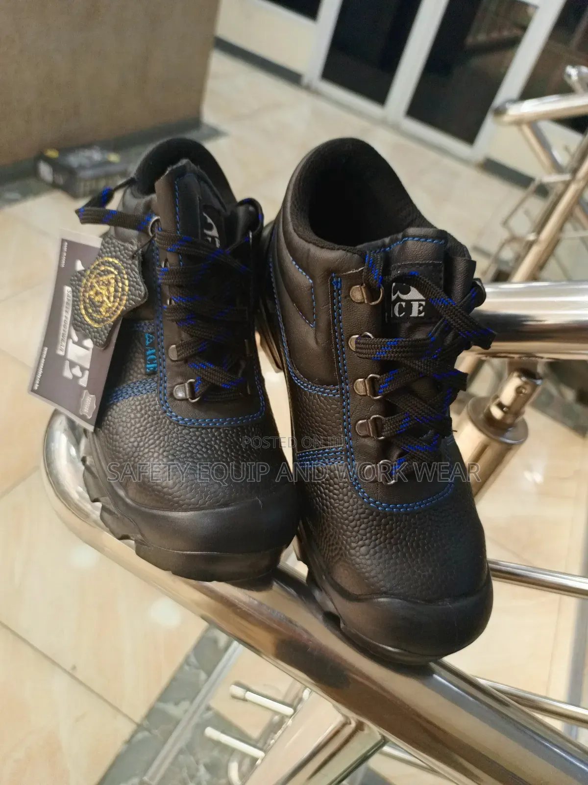 Ace Mamba Safety Boot Reliable Footwear For Everyday Use.