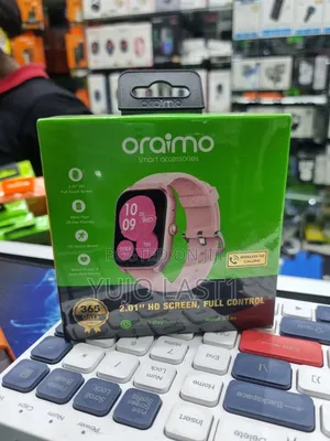 Oraimo Watch 5 Lite 2.01" Hd Ip68 Smart Watch