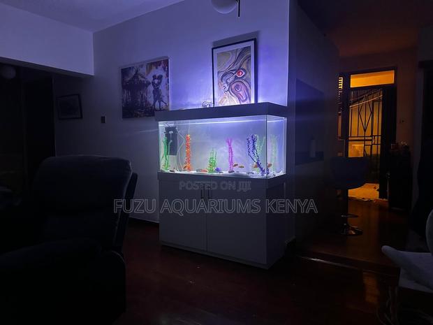 Aquarium With Fish, Food, Lights More - main view