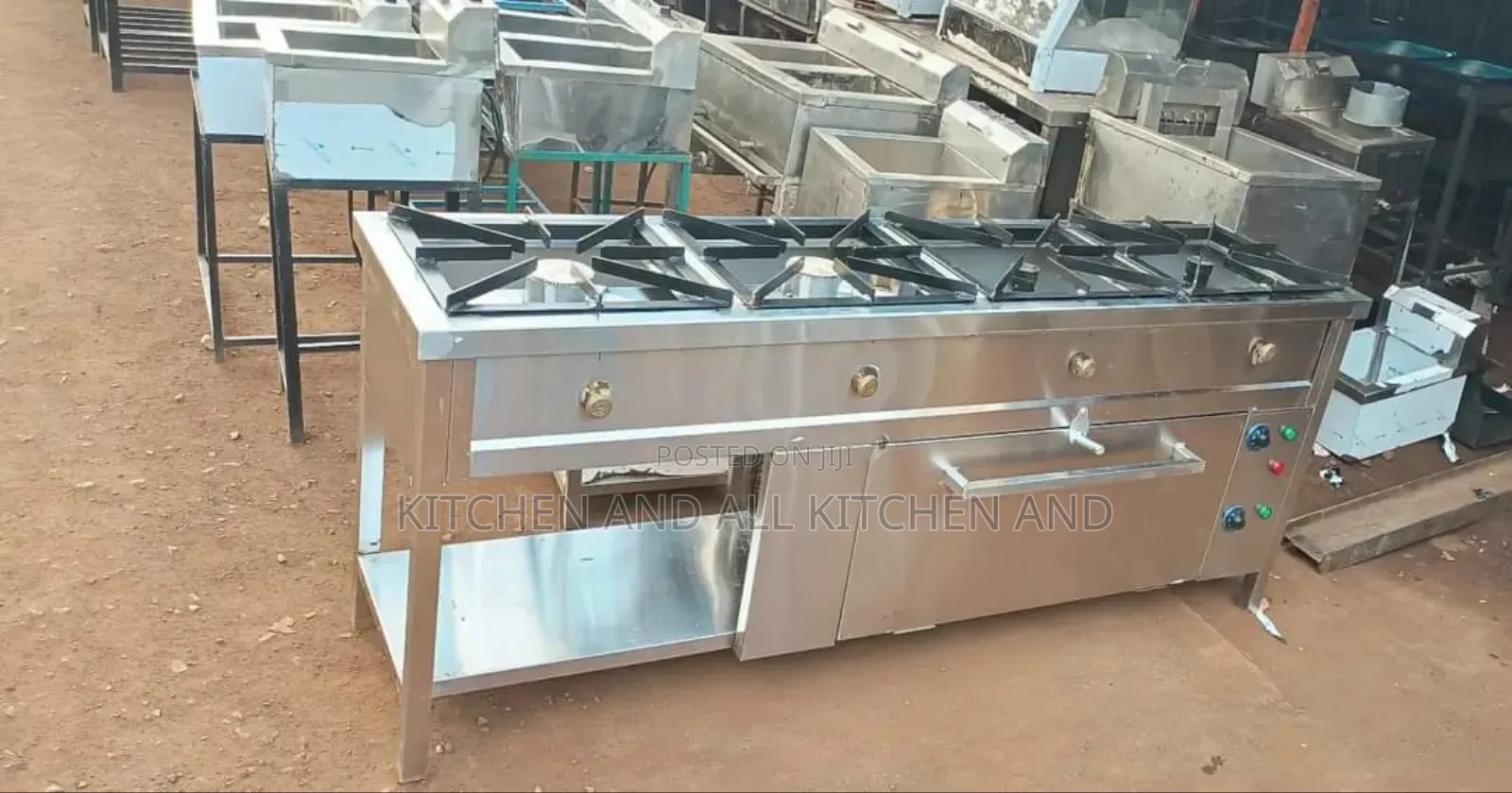 Combined Kitchen Cooker+With Oven