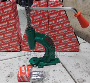 Button Press Machine / Runner Button Press Machine