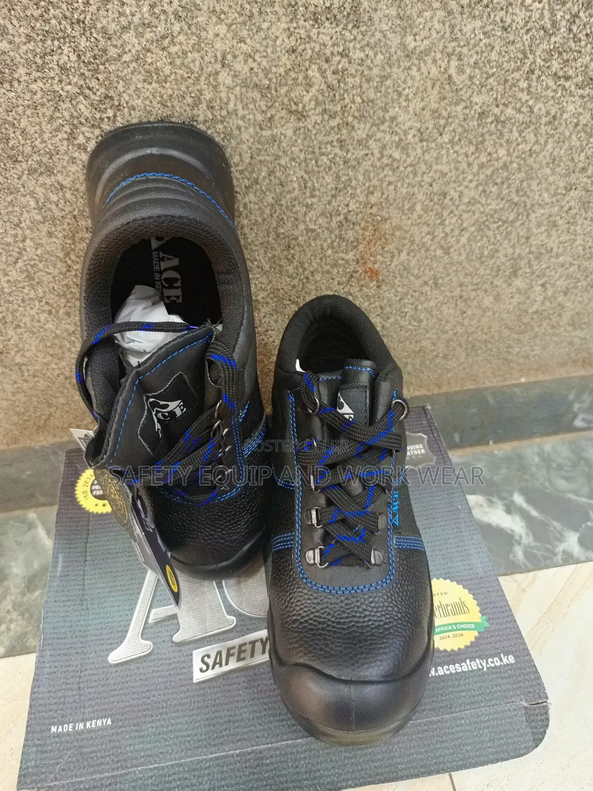Ace Mamba Safety Boot Long Lasting Performance.