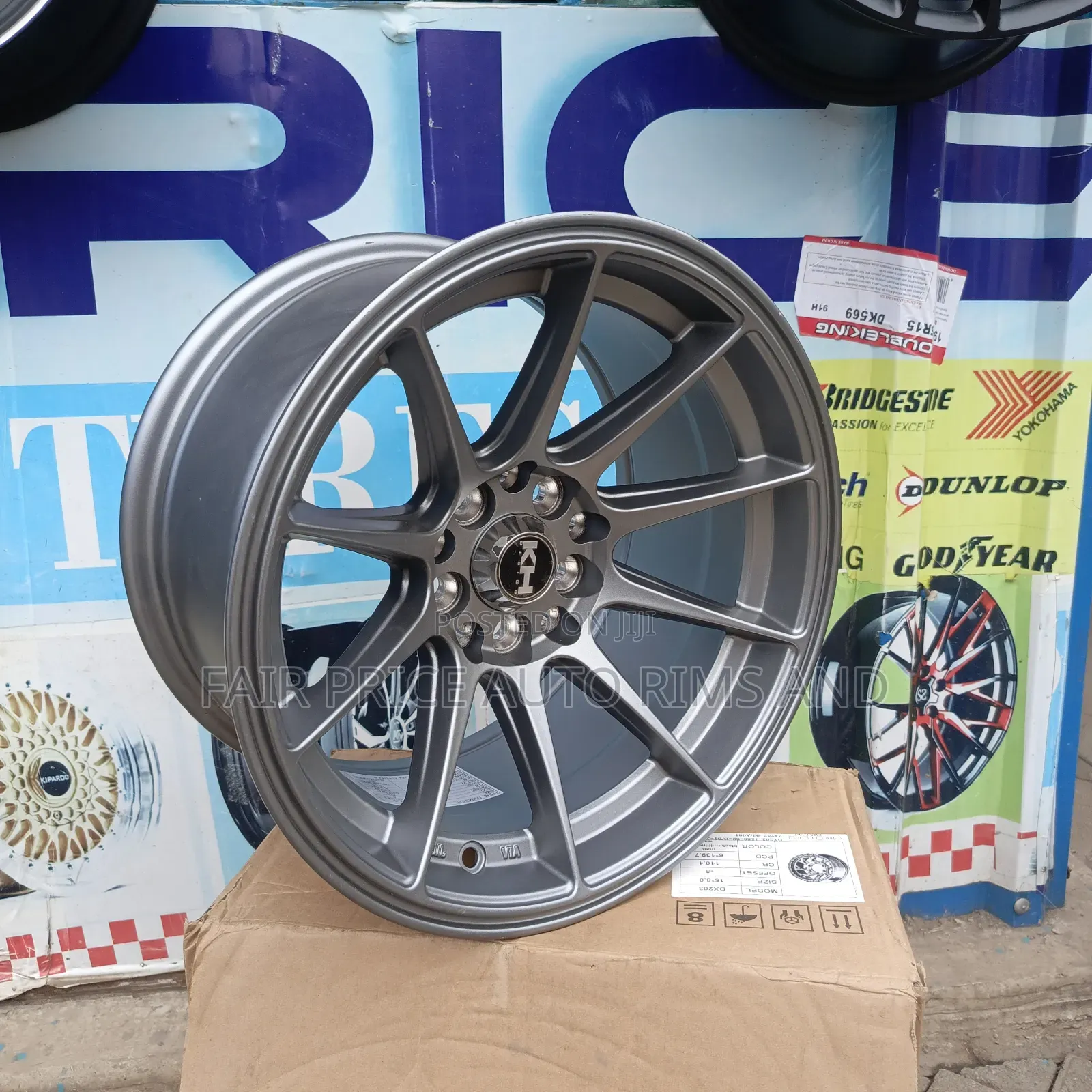 Size 15/5/ Offset Sports Rims