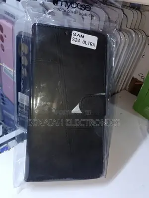 Samsung S24 Leather Elegant Flip Cover