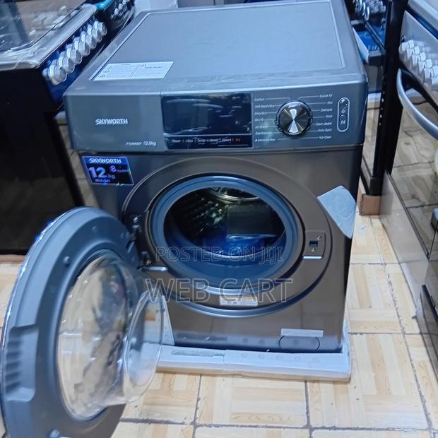 Skyworth Smart Washing Machine – 12/8kg Wash Dry - main view