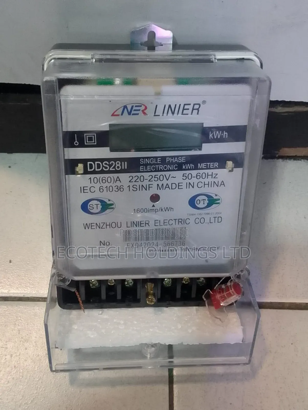 Linear Single Phase Electronic Sub Meter