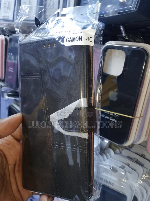 Techno Camon 40 Flip Cover - main view