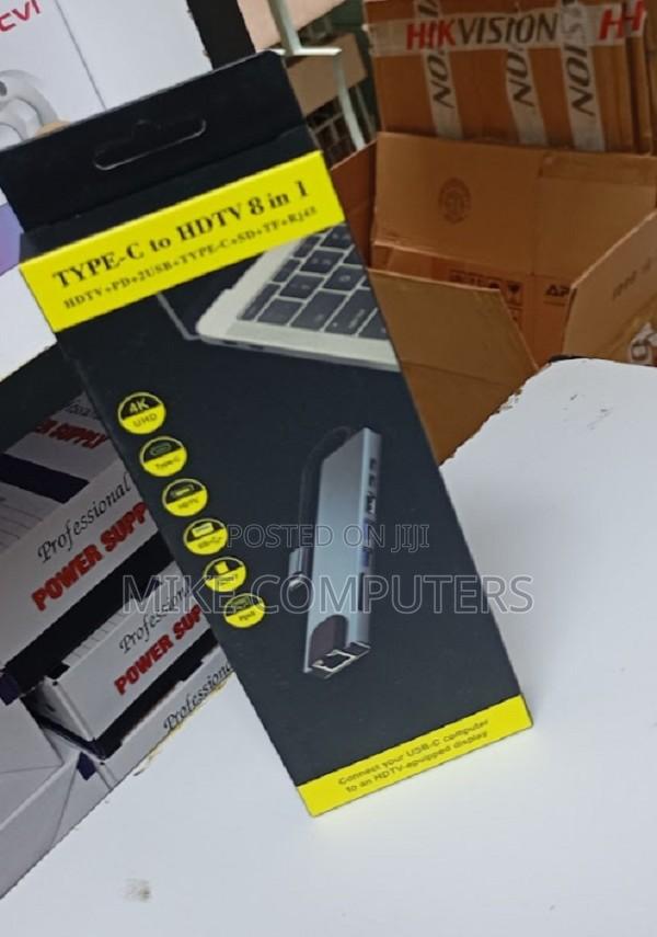 Type-C 8-in-1 Adapterwith HDT Port - main view