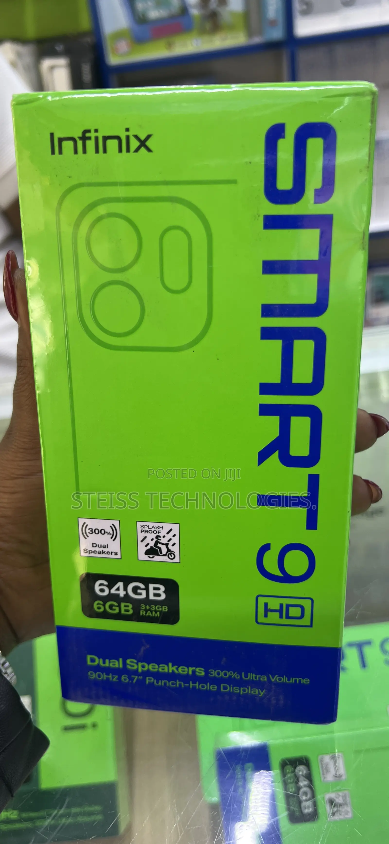 New Infinix Smart 9 64 GB Black