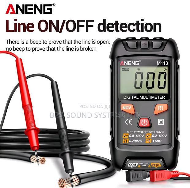 Digital Multi Meter - main view