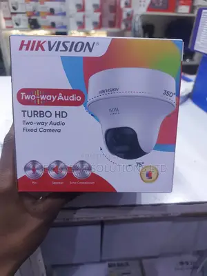 Hikvision 2mp Two Way Audio Siren Fixed Pt Camera